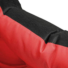 SuperKissen24. Cuscino per Bancale Divano Pallet 120x80 cm Seduta Impermeabile e Comodo per Divanetti da Esterno - Rosso
