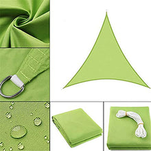 Tendalino a Vela Triangolare (Verde Lime) - Blocco UV per Patio ed Esterno-3 * 3 * 3m Well
