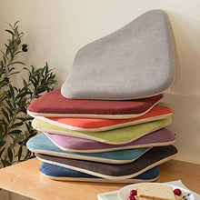 Memory Schiuma Poltroncini da poltrona imbottita, cuscini da pranzo da interno cuscini per sedie da esterno cuscino da esterno per cuscino da giardino mobili per ufficio premium con cestelli-arancione