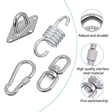 Abaodam 1 Set Swing Hanger per amaca sedia in legno Set Swing Outdoor Snap HookProduct