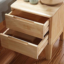 Comodino in legno massello cassettiera comodino, resistente, adatto per camera da letto, soggiorno, ecc.
