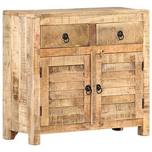 vidaXL Credenza 70x30x68 cm in Legno Massello di Mango