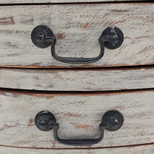 vidaXL Comodino in Legno Massello di Recupero 48x35x64cm Cassettiera Mobiletto