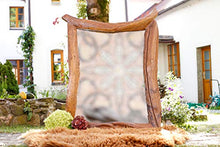 WINDALF Hobbit - Specchio da parete Aurora 110 cm, in legno di radice