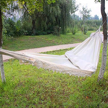 Naliovker Outdoor Camping Hammock Swing Sedia Sospesa Portatile Pure White Romantic Lace per Viaggi Escursionismo Giardino Sleeping Swing Amaca Portatile