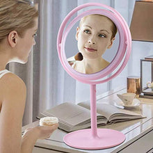 MGWA Specchi Compatti LED Illuminato Trucco Specchio Vanity Specchio Con Touch Screen Dimmerabile, Specchio Portatile Illuminato Per Viaggi Bagno