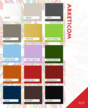 Arketicom Cuscino per Pallet Bancali Seduta 80x60x10 Grigio Antracite Arredamento Esterno Moderno divani Giardino bancale Cuscini sfoderabili Ecopelle Gomma Piuma Poliuretano
