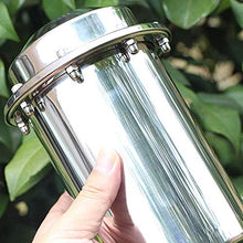 RISEDC Time Capsule Contenitore a Tenuta stagna in Acciaio Inox Blocco della Laurea Regalo Lo stoccaggio di Merci 20cm / 7.9inch
