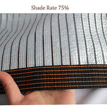 WXQIANG Sunblock Ombra Riflettente ALUMINET con Occhielli, Il 75% UV Netto Resistente for Villa Coperto Tetto Balcone, al Coperto o Esterno Protezione Solare, Isolamento Termico (Size : 1×4M)