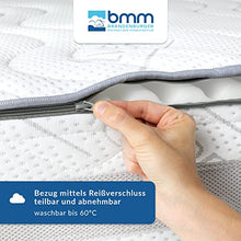 BMM Comfort Materasso 7 Zone 160x200 cm in durezza H3 Rigido, Altezza 23 cm