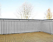 FOFO' FRANGIVISTA Oscurante da Balcone 0,75 X 6 MT. Grigio con Occhielli