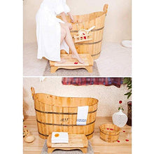 XLEVE Panca in Legno - Poltroncina in Legno massello, scarpiera, Sgabello da Bagno Impermeabile