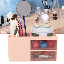 Contenitore per gioielli Contenitore per contenitori in ABS per cancelleria per trucco(Pink)