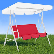 Copertura impermeabile per sedia da giardino e patio (rosso)