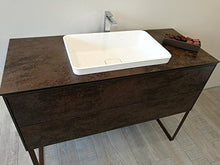 LINEA OGGI - CRISTELLO Set mobili da bagno contemporaneo