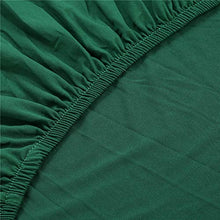 Odot Copridivano Elastico, Copridivano Salotto Protettore Imbottito Sofa Antiscivolo Ideale per Poltrone Mobili Copridivano (2 posti: 145-190cm,Verde Scuro)