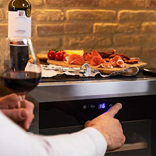 Cecotec, Cantinetta GrandSommelier 20000 INOX Compressor. 20 bottiglie, con compressore, elevate prestazioni garantite, temperatura regolabile, classe di efficienza energetica A