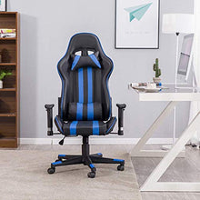 SXFYWYM Computer Desk Sedia di Modo può Essere ruotato per Moderno Ascensore Sedia da Ufficio per Comfort,Blu