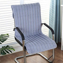 Chaise à dossier haut Coussin de patio, rayure Transat de patio Coussin de patio Coussin de dossier Coussin de chaise longue extérieure intérieure Coussin de chaise de bureau Fauteuil à bascule Mat-b