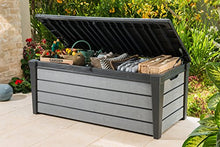 Keter Baule Brushwood Grigio 454 Lt In Resina Cm 145X69.7X60.3 H