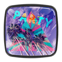 Beach party style Pomelli per Porta Set di 4 Pomelli per Mobili Manopole per Cassetti Cucina Armadio Vetro