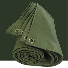 Telone Impermeabile Resistente alla Tela Cerata Verde Resistente, Telo Cerata Impermeabile con Occhielli per Mobili da Giardino, Piscina, Auto, Camion (Size : 5 * 10M)