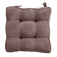 Topchances Cuscini per Sedia, 45*45*7cm Cuscino da Legare, 45*45*7cm Cuscini Per Seduta per Giardino, Patio, Cucina, Sala da Pranzo (Caffè)