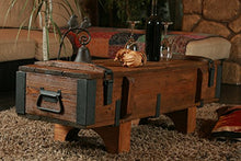 Cassapanca in legno di pino, stile antico e rustico, ideale per cottage vintage