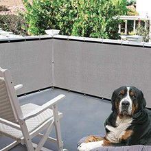 CeFoney - Parabrezza per balconi, protezione per la privacy, protezione dai raggi UV, 500 x 90 cm