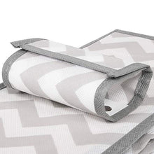 SPRINGOS - Organizer da appendere in tessuto, 6 ripiani, per armadio (120 x 15 x 30 cm, grigio/bianco)