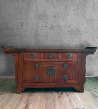 Asien Lifestyle Credenza cinese in legno di ulmo, 170 cm, colore: marrone