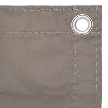 vidaXL Paravento da Balcone Talpa 90x600 cm Tessuto Oxford