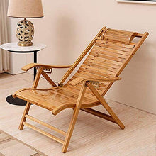 Sedia a sdraio comoda Beach Yard Beach Pool pieghevole reclinabile sedia in bambù sedia relax per interni ed esterni