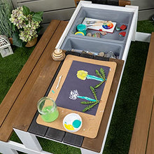 Meppi Set di sedie Stralsund bianco/marrone in legno – Set di mobili per esterni