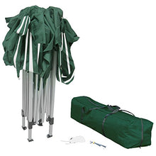 miadomodo GAZEBO PIEGHEVOLE TENDA GIARDINO 3X3 IN VERDE