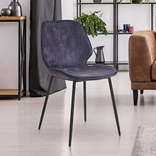 Selsey Sedie per Sala da Pranzo, Grigio, 57 x 45,5 x 85