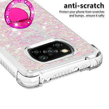 Custodia protettiva per Xiaomi Poco X3 NFC (stelle rosa fluorescenti)