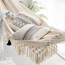 Hamocks Swing Seding Hammock Hammock Grande Rame Frangia Double Deluxe Hammock Swing Sedia Netto Appeso Hanging Hamock moda Gymqian
