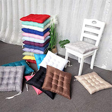 Morbuy Cuscini per Sedia Piazza, 100% Cotone Spessa Comoda Seduta Traspirante Cuscino per Pavimento per Interno ed Esterno mobili e Arredamento da Giardino (40 * 40,Grigio)