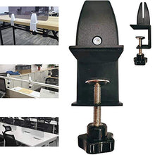 XINX Separè Clip Schermo Starnuto Vigilanza Giornali Ufficio Acrilico Scrivania Divisori Morsetto Separè Foothold 2Pcs / Set Partition Bracket Ispessite Lunetta Fissa Clip