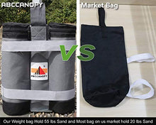 ABCCANOPY - Set di 4 sacchi per pesi per gazebo pop-up di qualità industriale, super resistenti