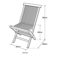 Beneffito Set di 2 sedie da Giardino Pieghevoli da Esterno in Teak per Tinta Naturale da Esterno