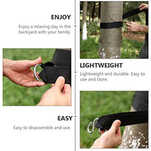 CLISPEED Amaca Cinghie Swing Albero Cinghie con S Ganci Altalena Appesa Kit di Campeggio Esterna Amaca Cinghie di Corda Accessori