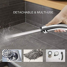 VIVIANE Rubinetto for Doccia, Soffione, Accessori for Il Bagno, Soffione for Doccia Ad Alta Pressione Cromo 3 Impostazione Varia con Interruttore di Pausa ON/off Risparmio Idrico Regolabile Spa di L