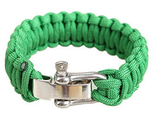 SaySure - Cord 7-Strand Rope Bracelet Outdoor Survival Tool Army Green