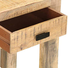 XHCP Comodino Comodino Comodino Camera da Letto o Soggiorno Mobili 40x35x50 cm Legno massello di Mango