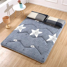 Materasso Pad Coprimaterasso - Ultra Molle Materasso Pieghevole (Colore : Grigio, Dimensione : 120x200cm)