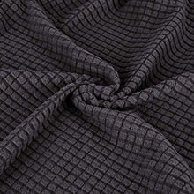 Komoso - Copritestiera per letto con testiera elasticizzata, 200 cm, colore: Grigio