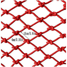 AI LI WEI Protective Net Decoration/Sicurezza Bambini Ringhiera Protezione Net Net, Uccello Rope Net Safety Net Bambino Rete di Sicurezza Nylon Rosso Net Net Cat murale Parete Net (Size : 1x7m)