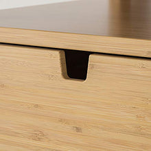 Ikea Nordkisa comodino, 40 x 40 x 67 cm, bambù